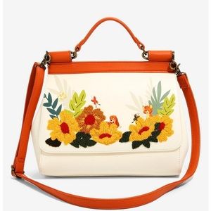 Loungefly Disney The Fox and the Hound Floral Playtime Handbag